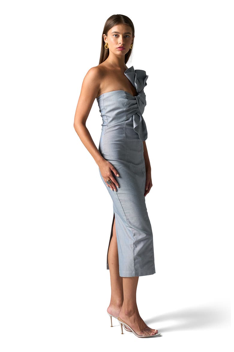 Ivana Dress, Alternate, color, Denim