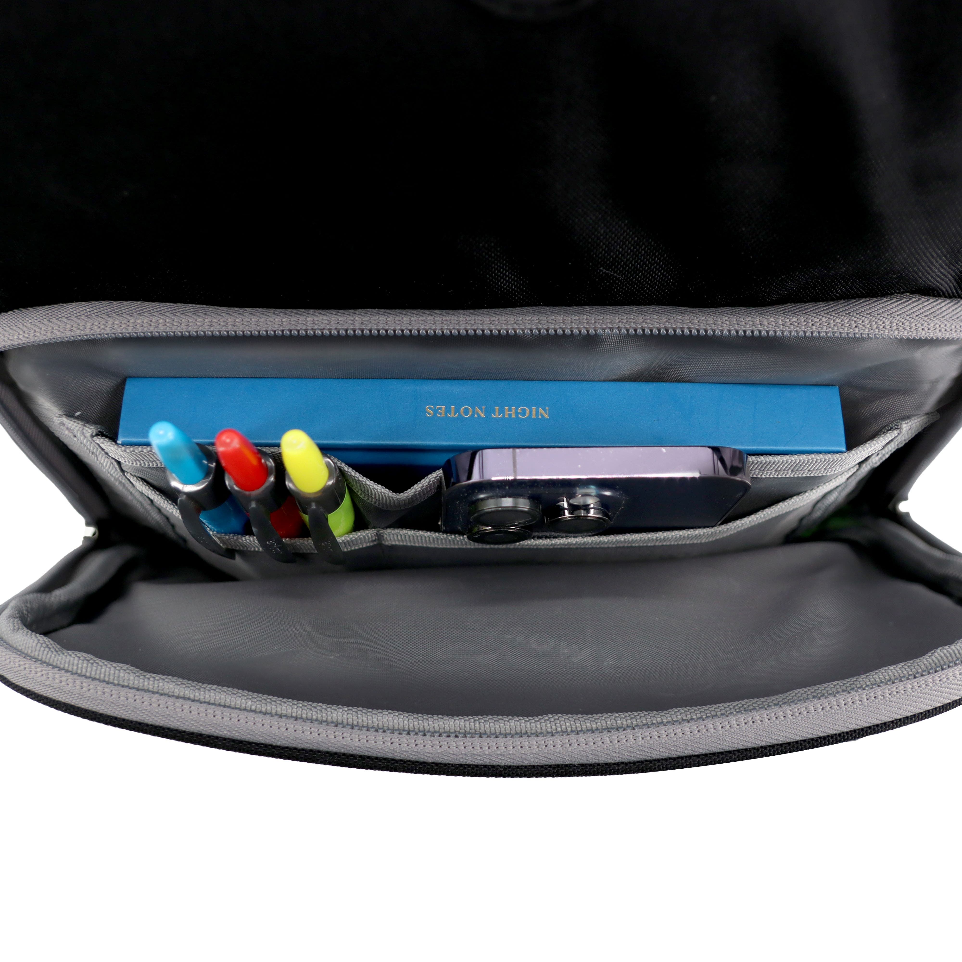 J World Junior Backpack With Lunch Box For School, Alternate, color, Black