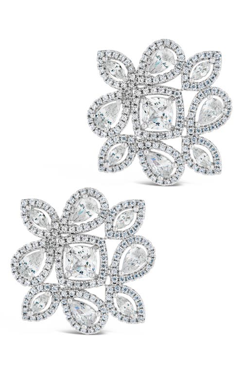 Sterling Forever Kelsea Cubic Zirconia Statement Stud Earrings