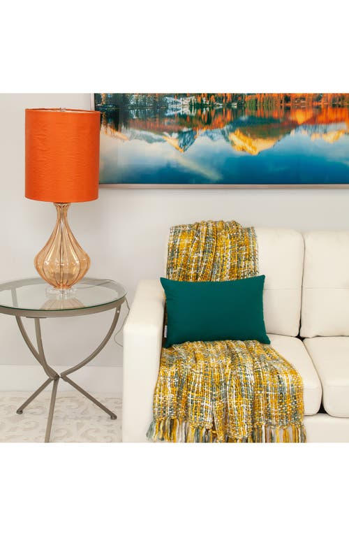 Parkland Collection Oblong Throw Pillow In Green