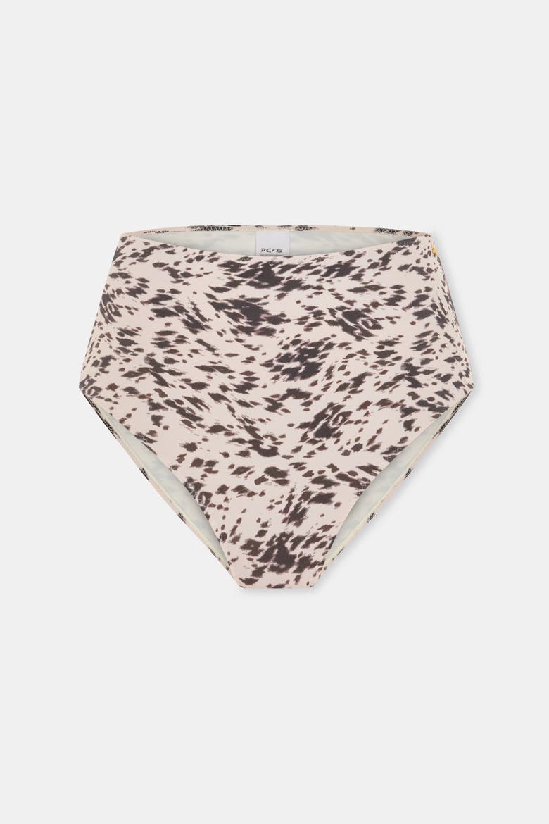 High Waisted Bikini Bottom, Main, color, Light Beige