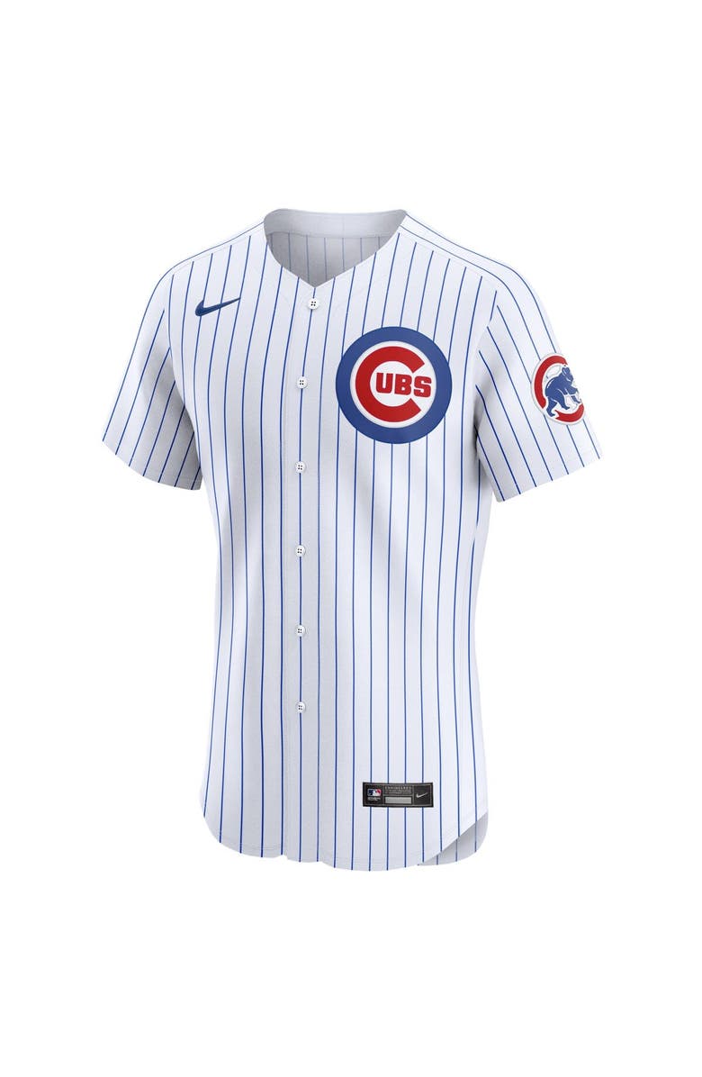 Nike Men's Nike White Chicago Cubs Home Elite Jersey, Alternate, color, 