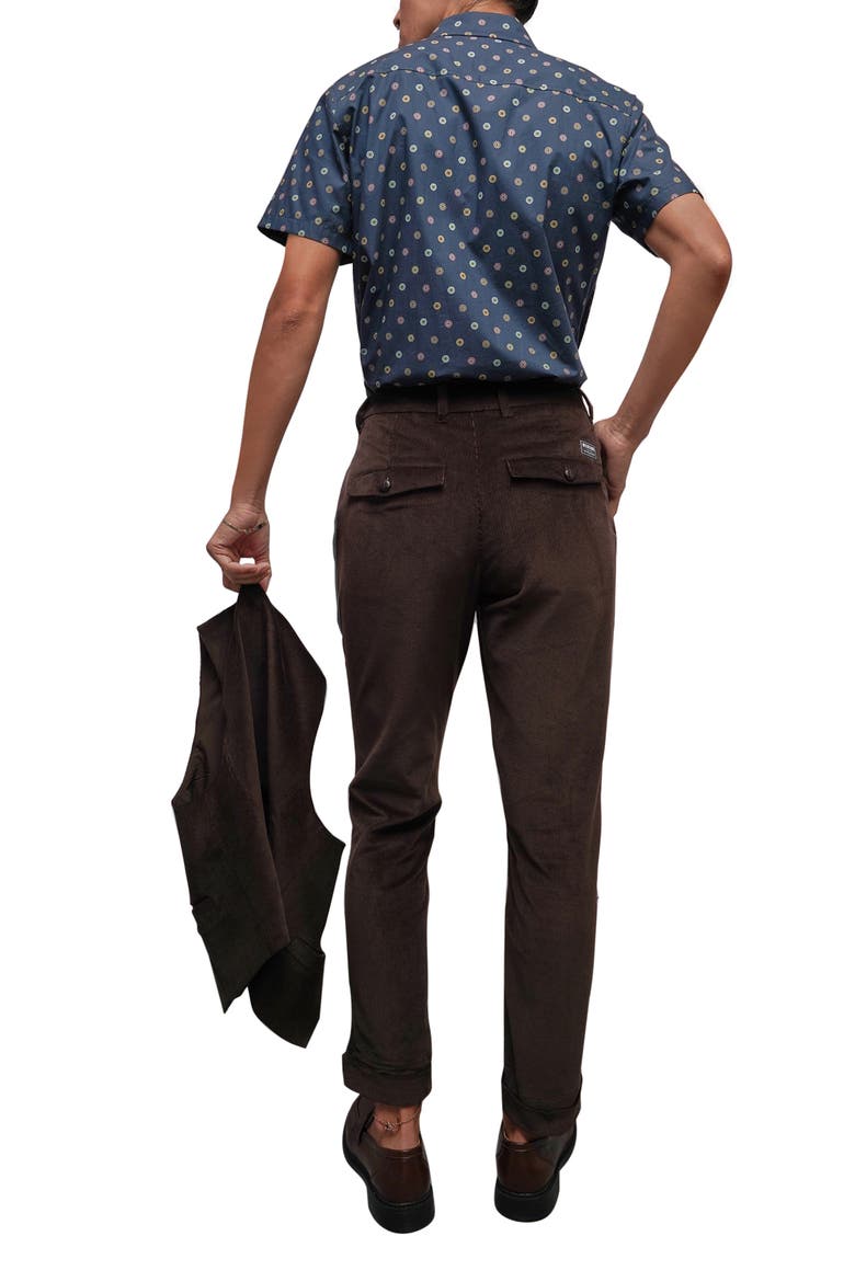 The Essential Corduroy Trouser, Alternate, color, MOCHA