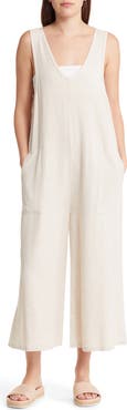 Treasure & Bond Sleeveless Wide Leg Jumpsuit