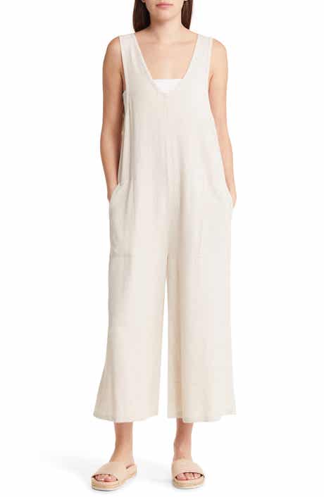 Treasure & Bond Sleeveless Wide Leg Jumpsuit