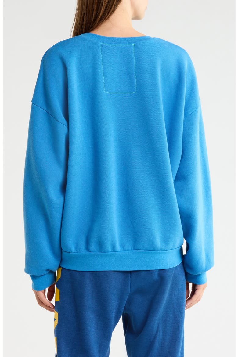 Seattle Graphic Sweatshirt, Alternate, color, COBALT