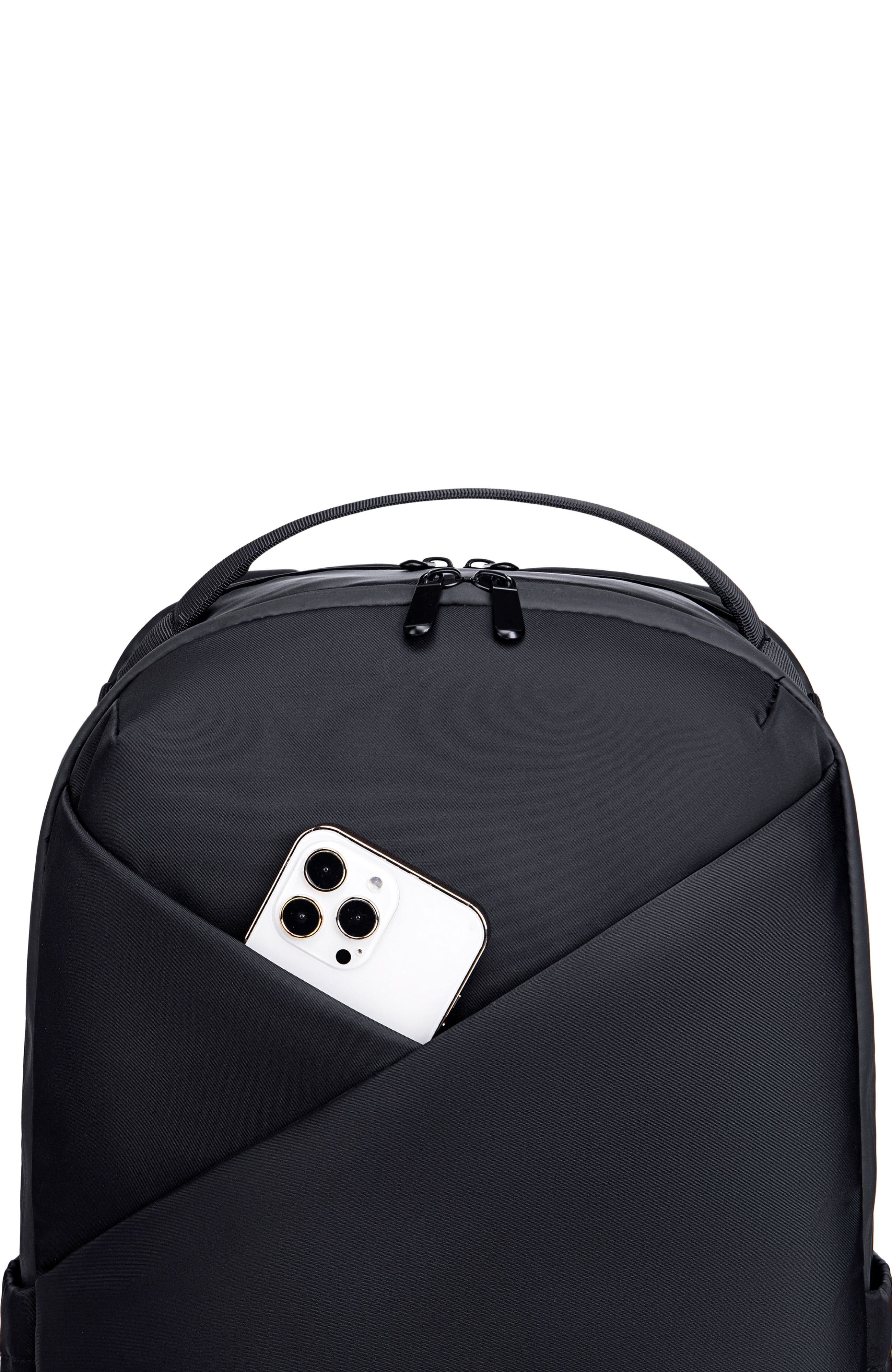 Lux and Nyx Origami 16-inch Laptop Backpack For Women, Alternate, color, Black