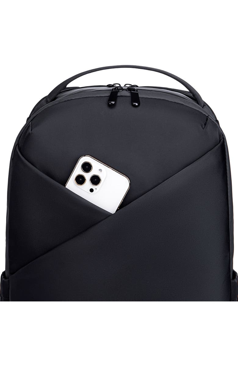 Lux and Nyx Origami 16-inch Laptop Backpack For Women, Alternate, color, Black