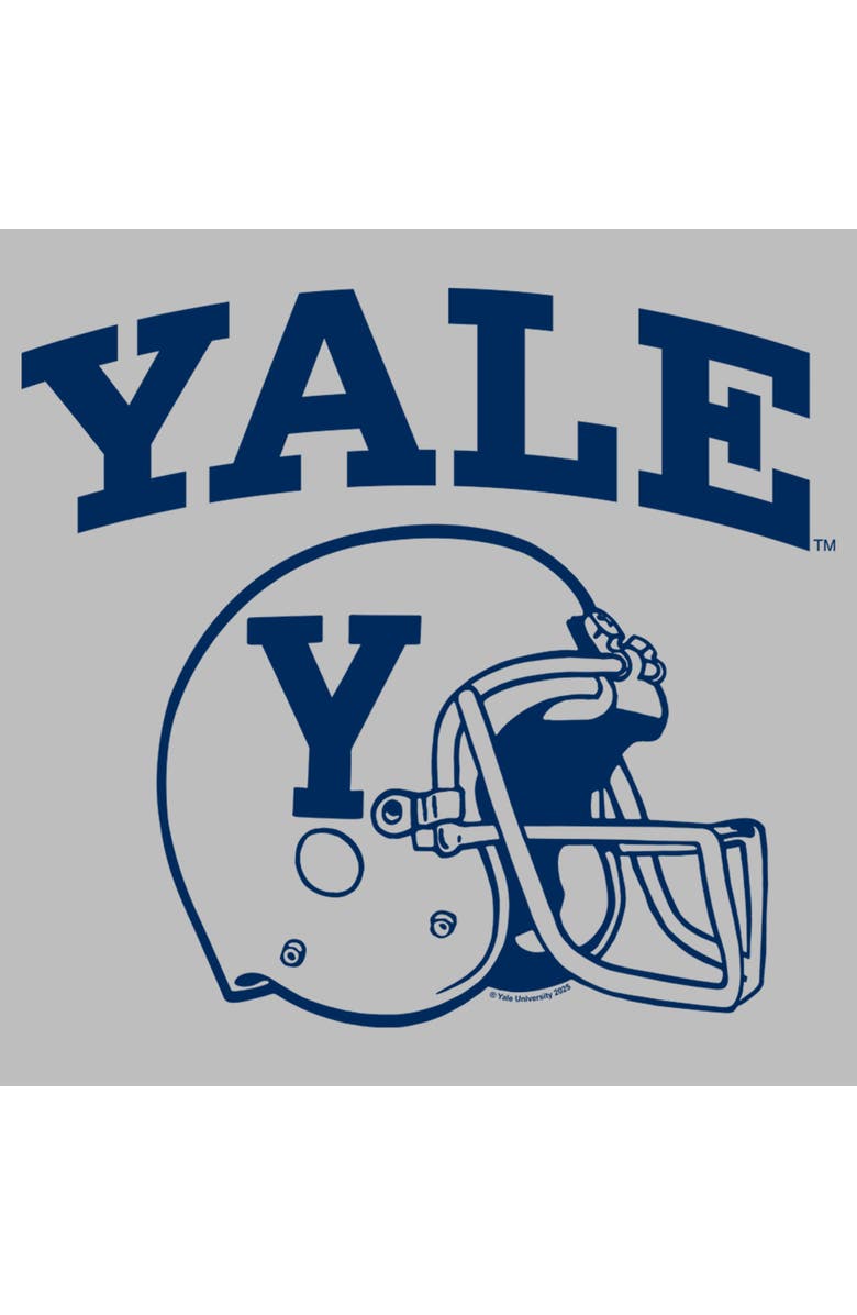Yale University Men's Yale University Football School Logo Graphic T-Shirt, Alternate, color, Sport Grey