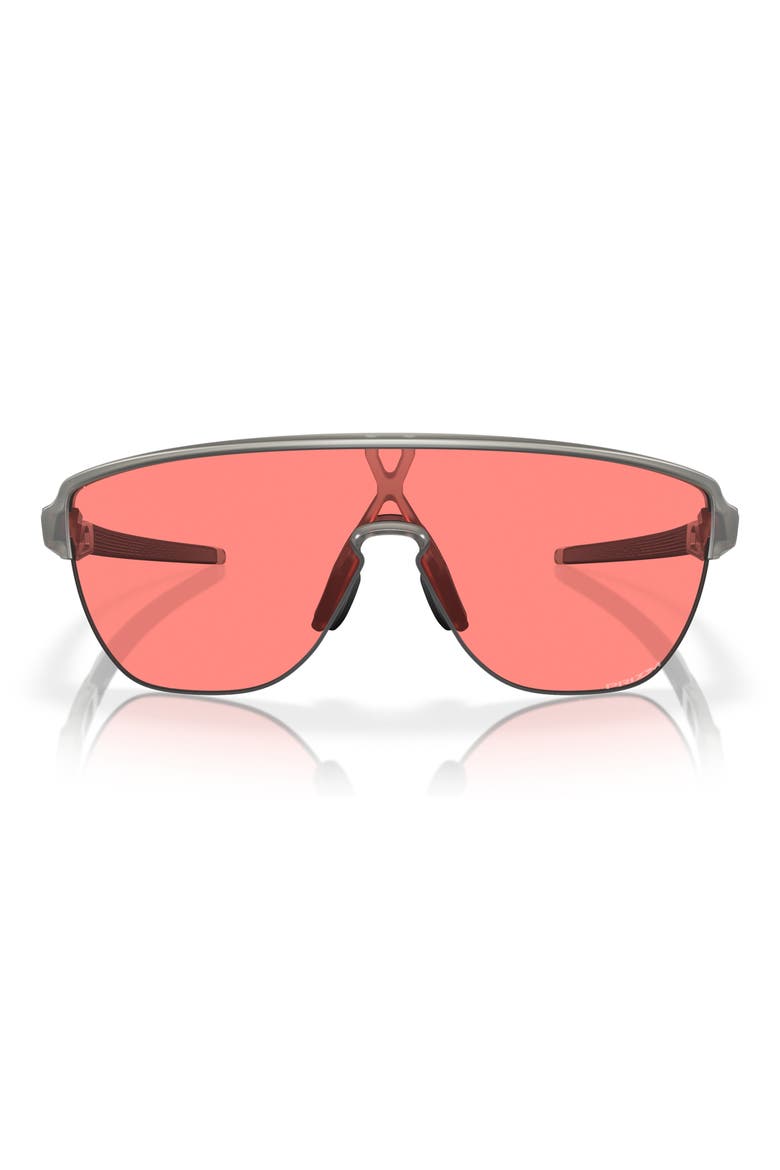 Corridor 42mm Semirimless Prizm™ Shield Sunglasses, Main, color, PEACH