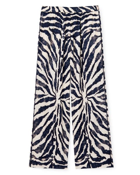 Mia Wide-Leg Linen Pant