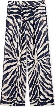 Cartolina Mia Wide-Leg Linen Pant