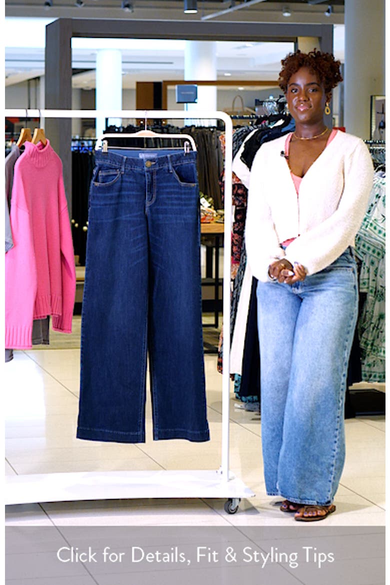 Sam High Waist Wide Leg Jeans video