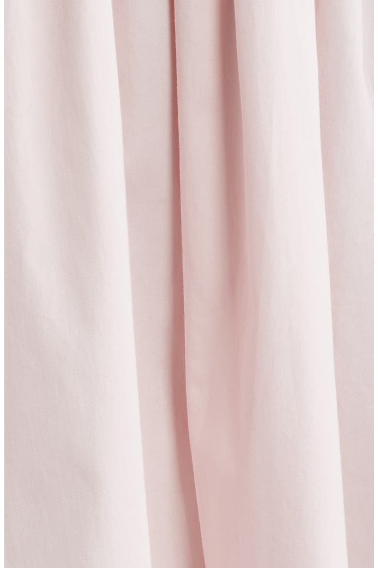 Arletta Lace Detail Stretch Cotton Minidress, Alternate, color, PINK HAZE