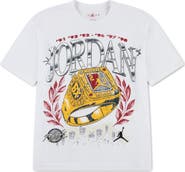 Jordan Kids' Skyline Rings Cotton Graphic T-Shirt