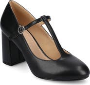 Journee Collection Talani T-Strap Pump