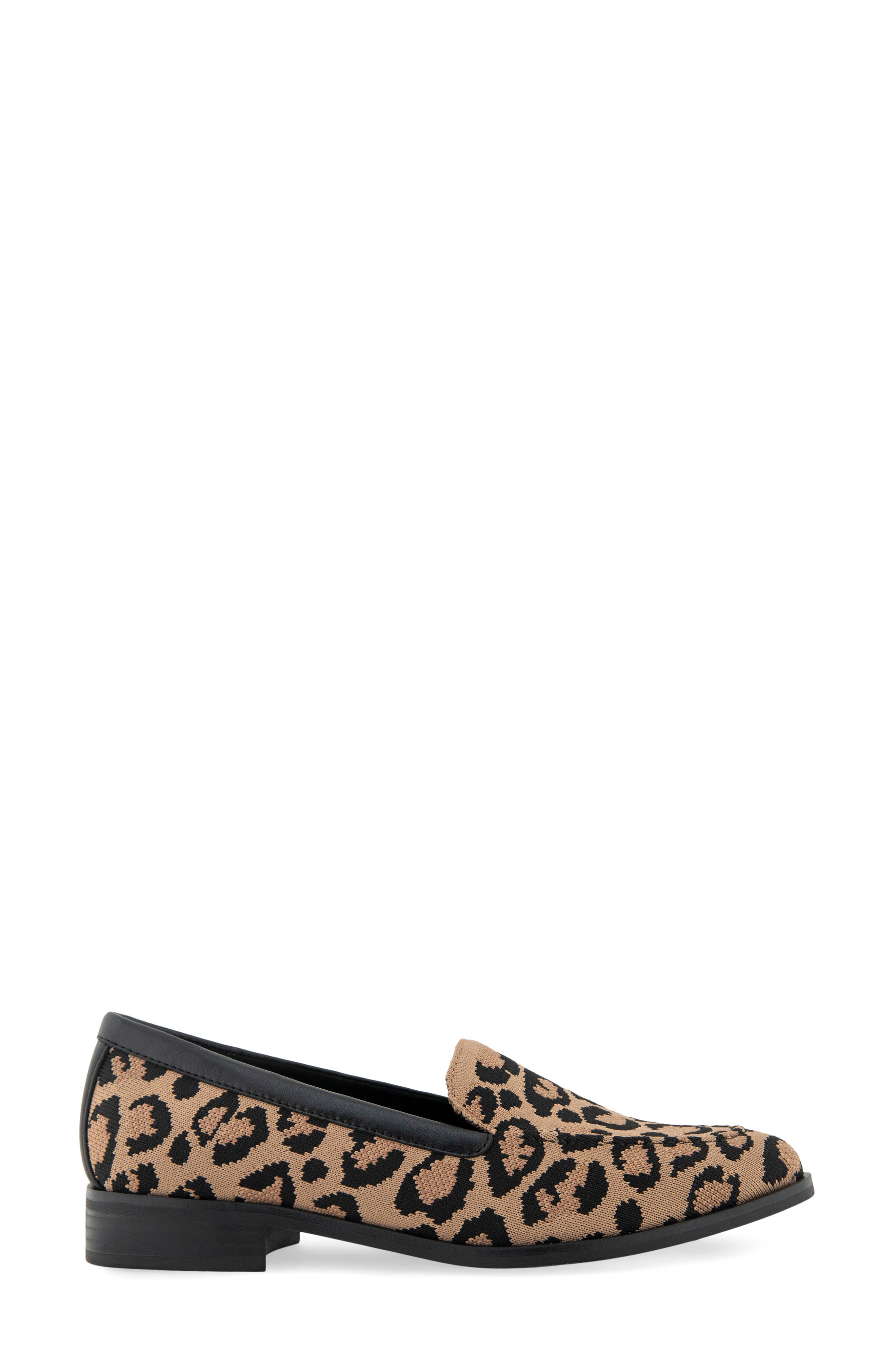 Aerosoles Emani Leopard Print Loafer, Alternate, color, 