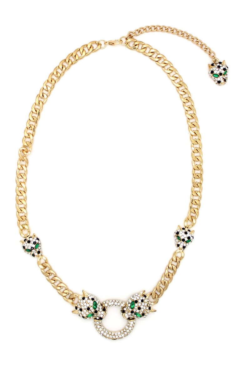 Bite My Necklace, Main, color, GOLD