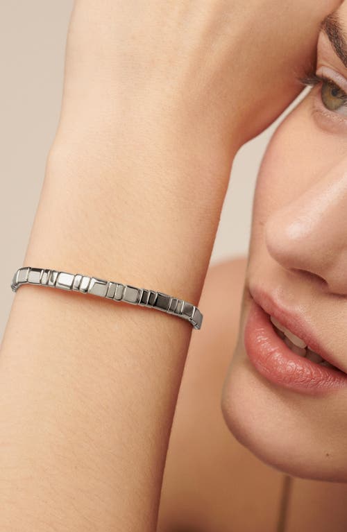 Monica Vinader Sterling Silver Delphi Friendship Bracelet In Metallic