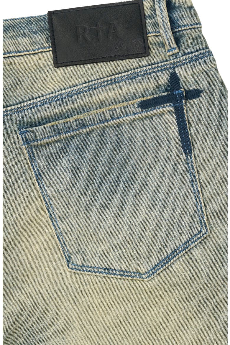 Bryant Tinted Skinny Jeans, Alternate, color, DAWN WAVE