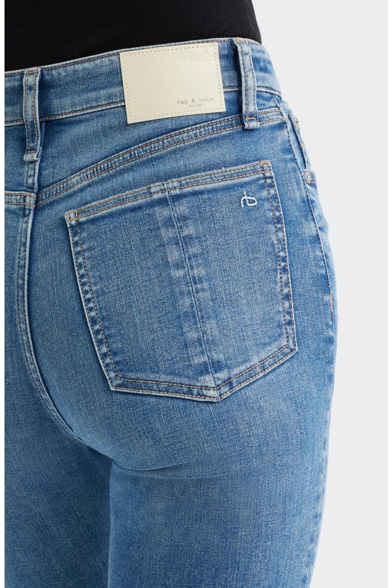 Flexi Nina High Waist Skinny Jeans, Alternate, color, DUFFIELD