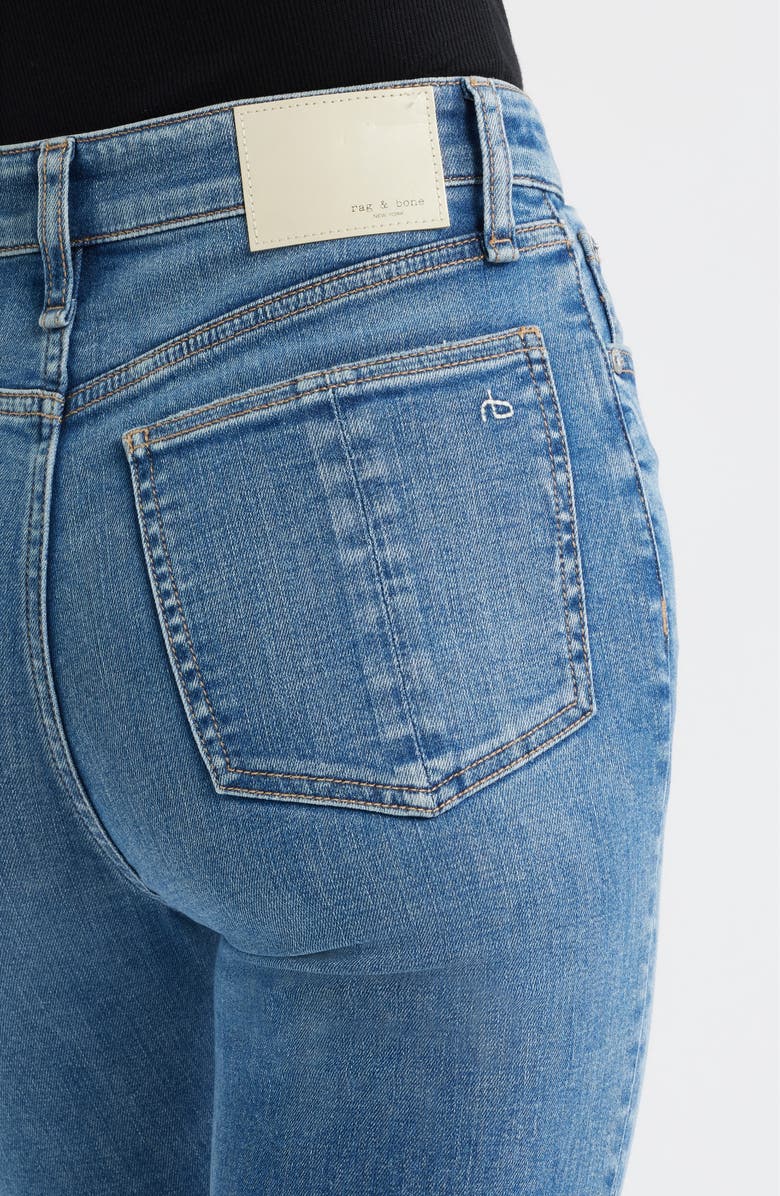 rag & bone Flexi Nina High Waist Skinny Jeans, Alternate, color, Duffield