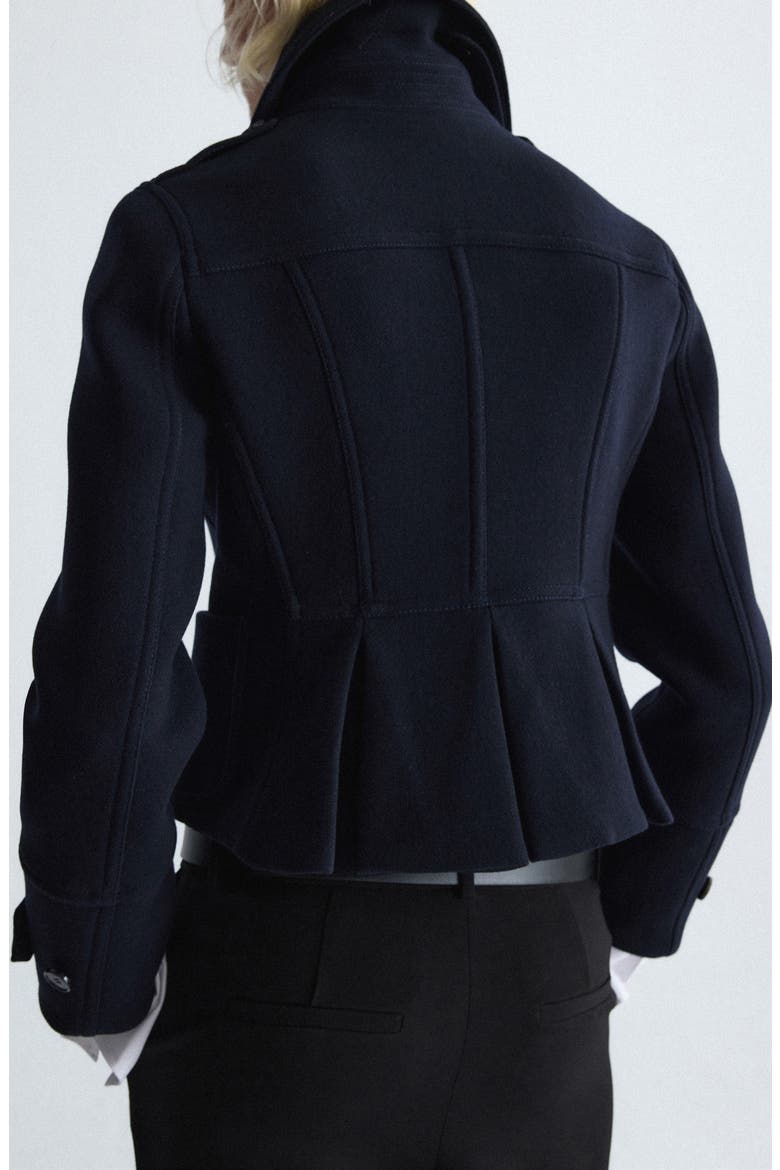 Wool Toggle Jacket, Alternate, color, DARK NAVY