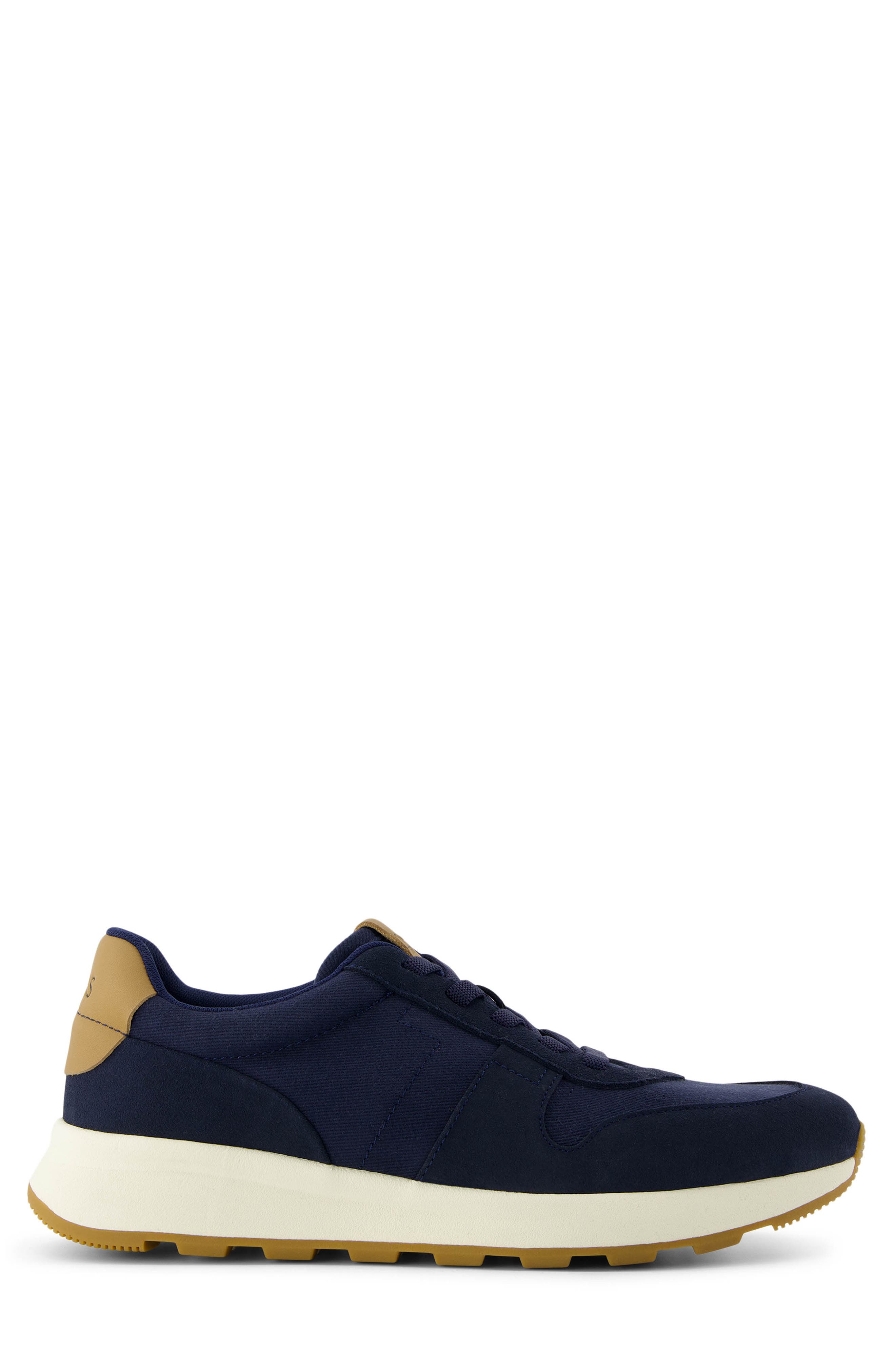 TRVL Lite Retro Sneaker, Alternate, color, NAVY