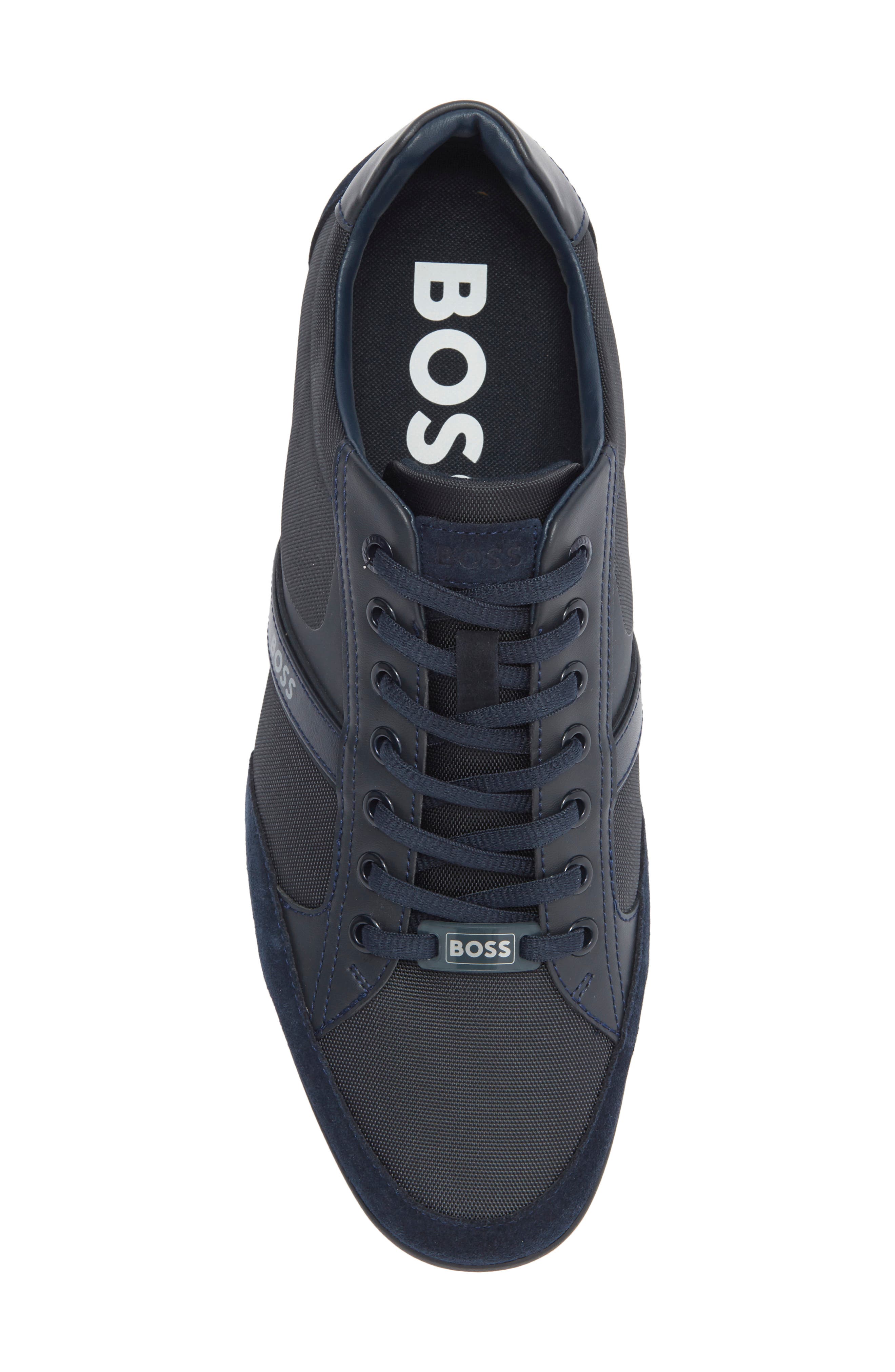 Saturn Low Top Sneaker, Alternate, color, DK BU