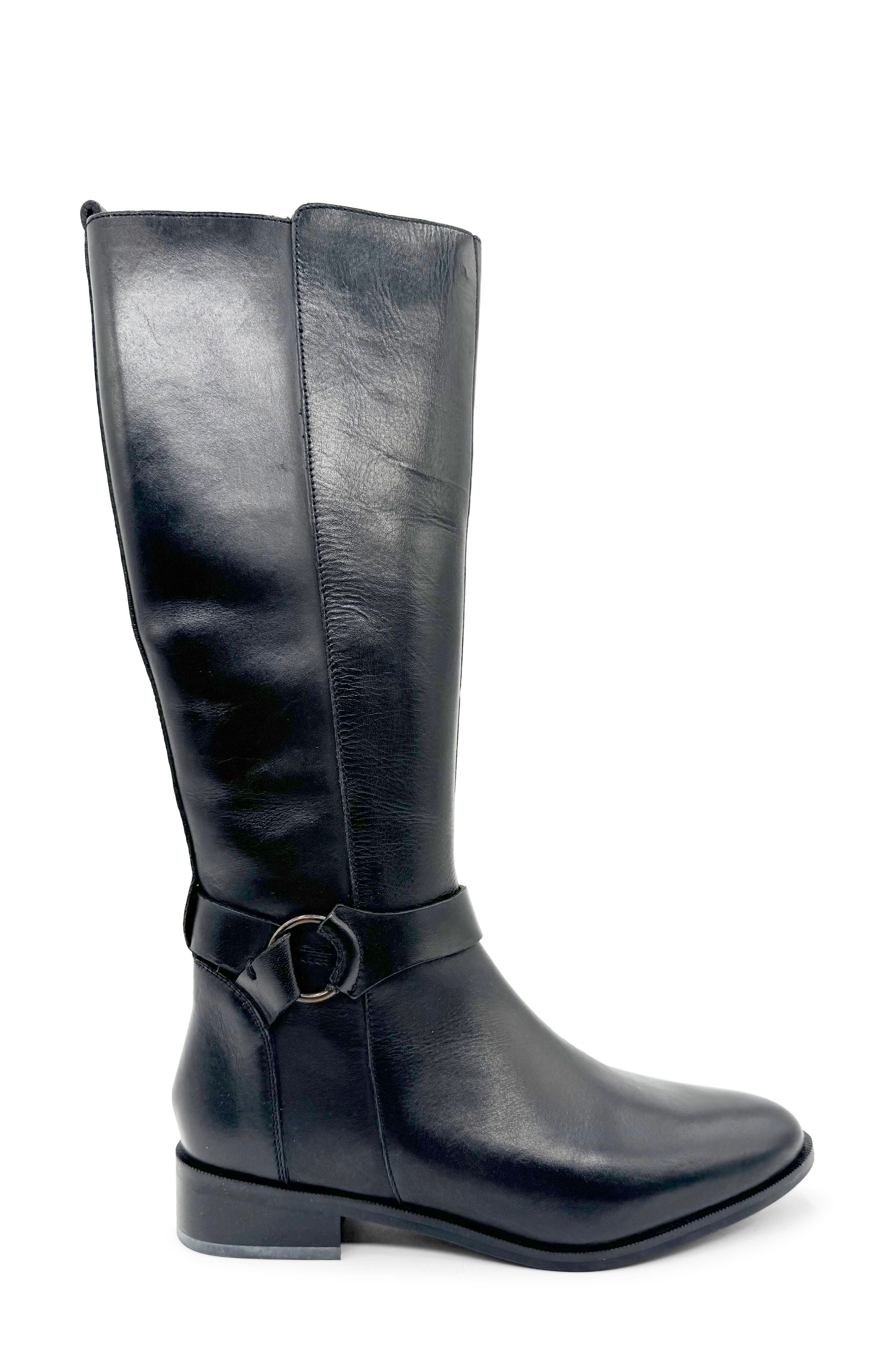 CHELSEA CREW Ashton Riding Boot, Alternate, color, Black