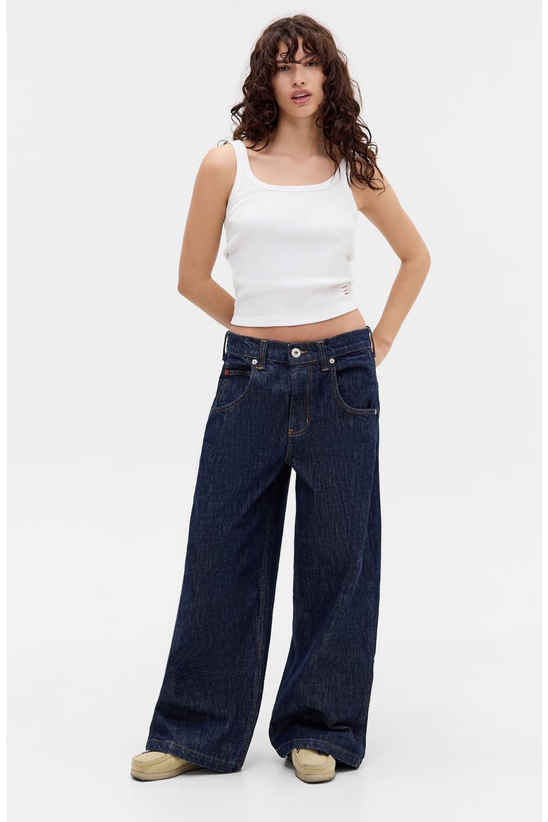 Niko Skate Wide Leg Jeans, Alternate, color, RINSE