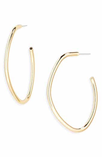 Panacea Oval Hoop Earrings