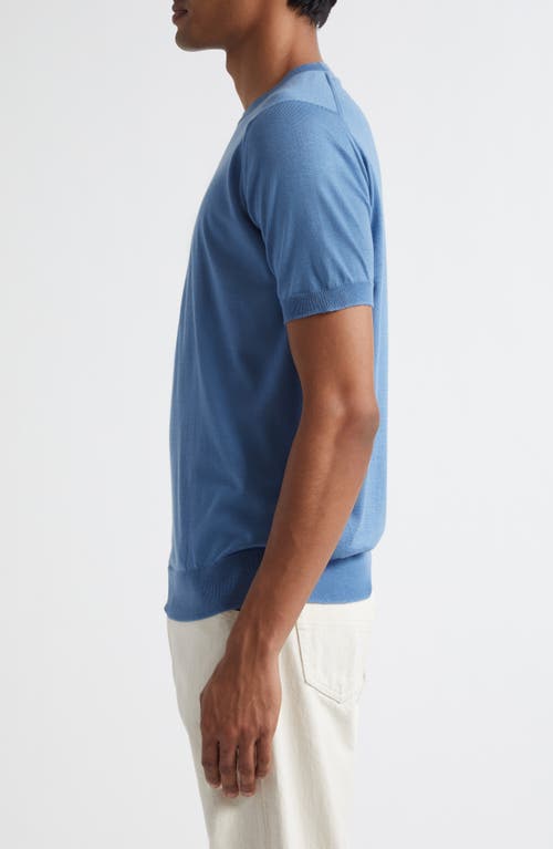 John Smedley Hilcote Merino Wool & Sea Island Cotton Gauze T-shirt