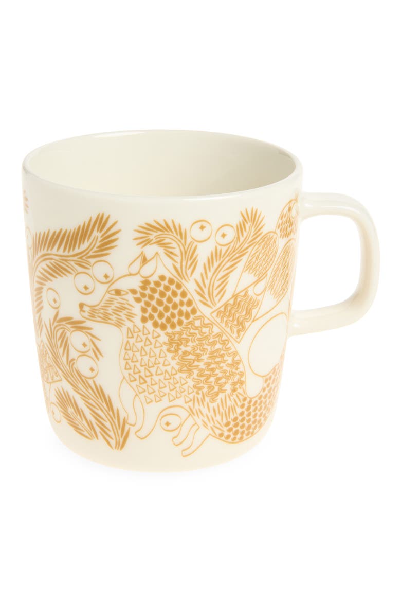 Oiva Piirto Ketunmarja Mug, Main, color, WHITE