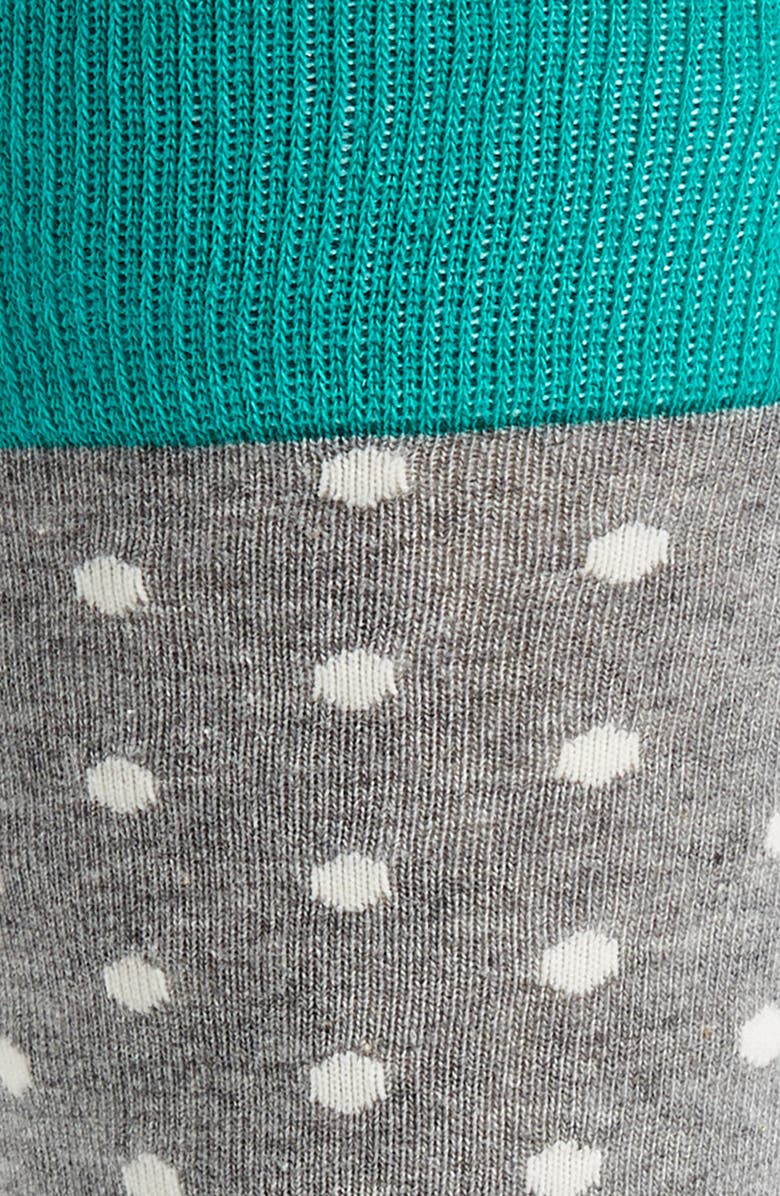 Fun Socks Micro Dot Crew Socks, Alternate, color, 