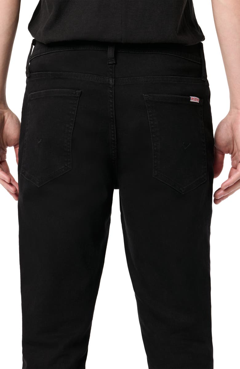 Hudson Jeans Zane Skinny Jeans, Alternate, color, Black Rinse