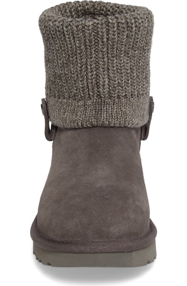 UGG<sup>®</sup> Saela Rib-Knit Cuff Boot, Alternate, color,