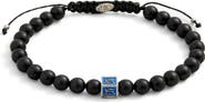 Degs & Sal Men's Venetian Lion Beaded Slider Bracelet