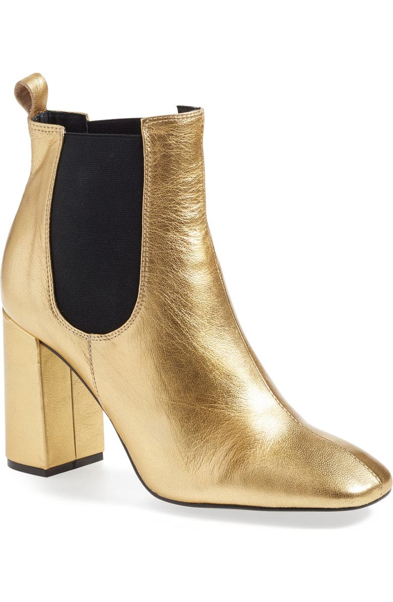 Topshop 'Maria' Chelsea Block Heel Boot, Main, color,