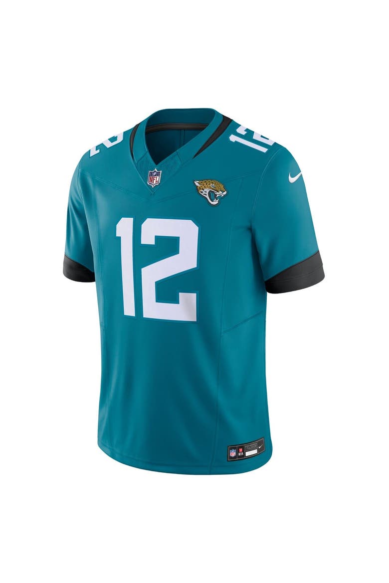 Men's Nike Travis Hunter Teal Jacksonville Jaguars Team Limited Jersey, Alternate, color, Teal