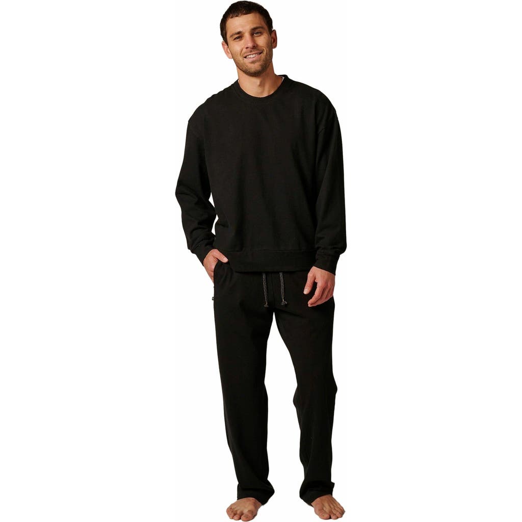 LEISURE LAB Cotton Loung Pant in Onyx  product