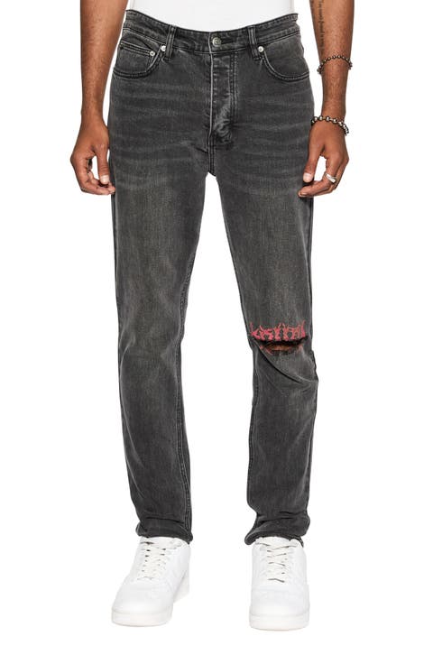 Chitch Angst Sabbath Straight Leg Jeans