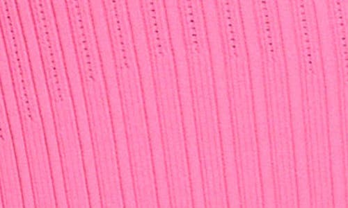 Ramy Brook Marienne Stitch Sleeveless Maxi Sweater Dress In Pink