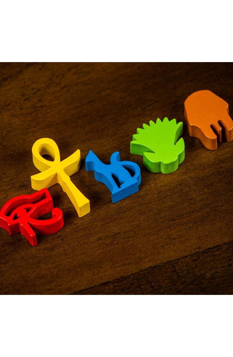 Synapses Games Pyramido Tile & Worker Placement Game, Alternate, color, Multicolored