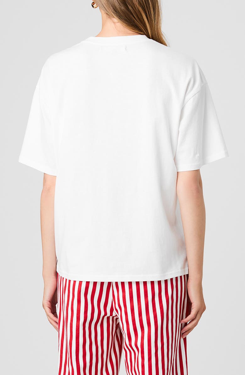 French Connection La Tomate Oversize Cotton Graphic T-Shirt, Alternate, color,
