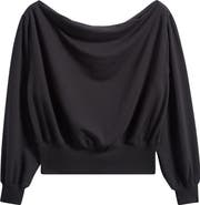 BP. Off the Shoulder Sweatshirt