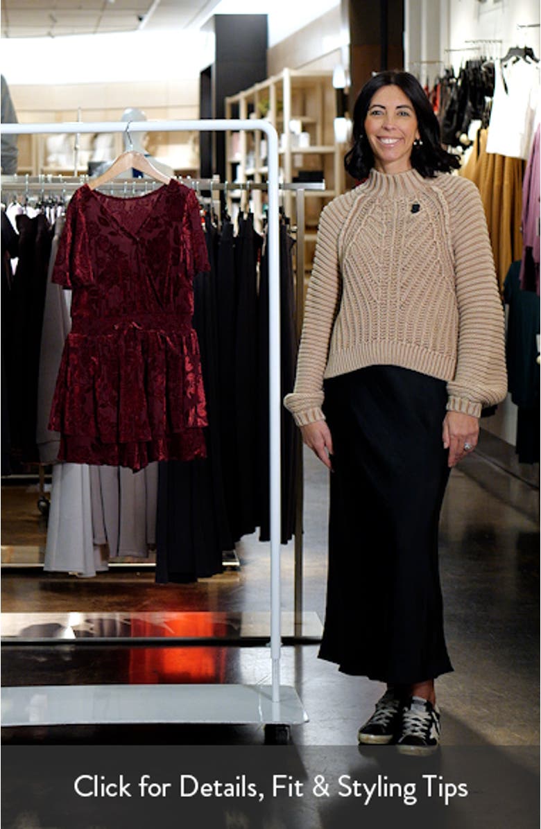 Kids' Burnout Velvet Romper, sales video thumbnail