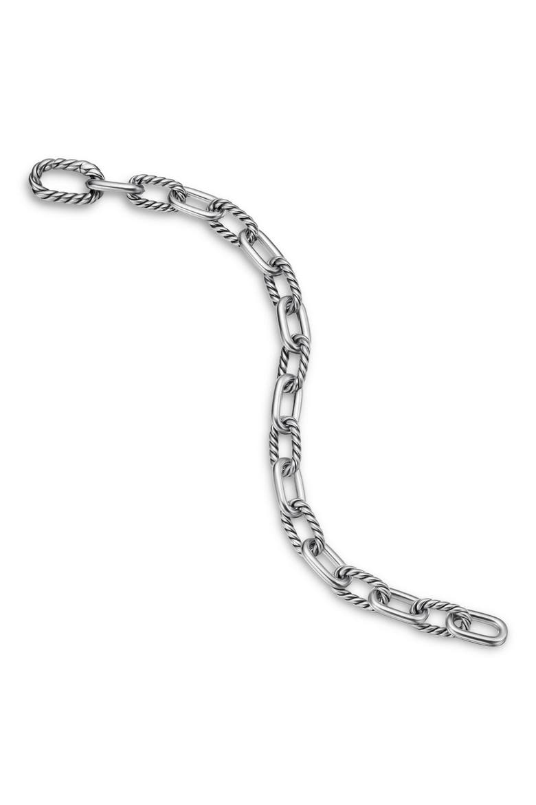 DY Madison Chain Sterling Silver Bracelet, 8.5mm, Alternate, color, SILVER
