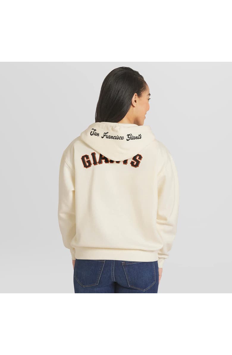 WEAR by Erin Andrews Women's WEAR by Erin Andrews Cream San Francisco Giants Full-Zip Hoodie, Alternate, color, Cream