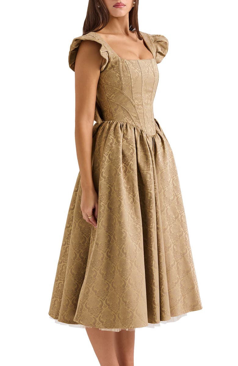 HOUSE OF CB Alessandra Corset Cocktail Minidress, Alternate, color, 